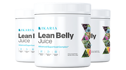 3 Bottles Ikaria Lean Belly Juice